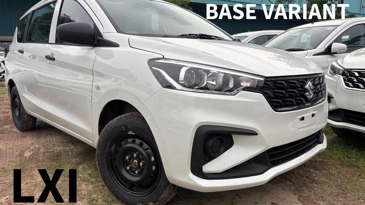 The All New Ertiga LXI MT Base Variant at 9.00L exshowroom with 6 airbags standard and new features.