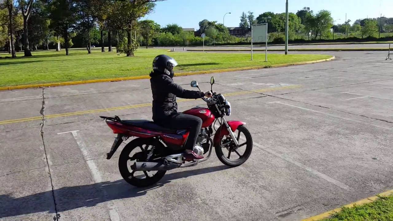 clase de manejo para moto