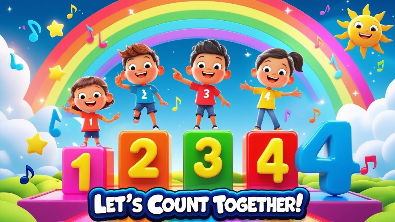 Counting Fun Song | Learn Numbers 1 to 10 | Nursery Rhymes & Kids Songs