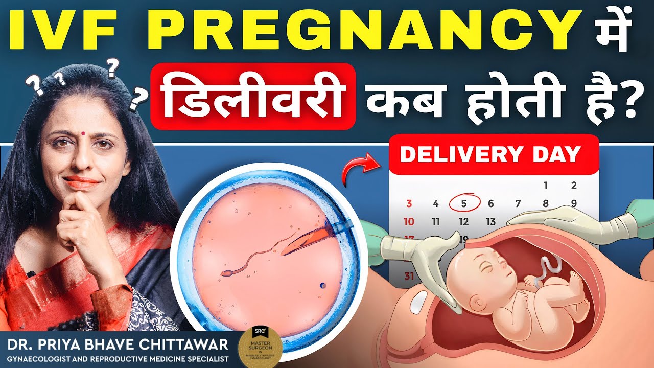 IVF Pregnancy में Delivery कब होती है ? | Hindi | By Dr. Priya Bhave Chittawar