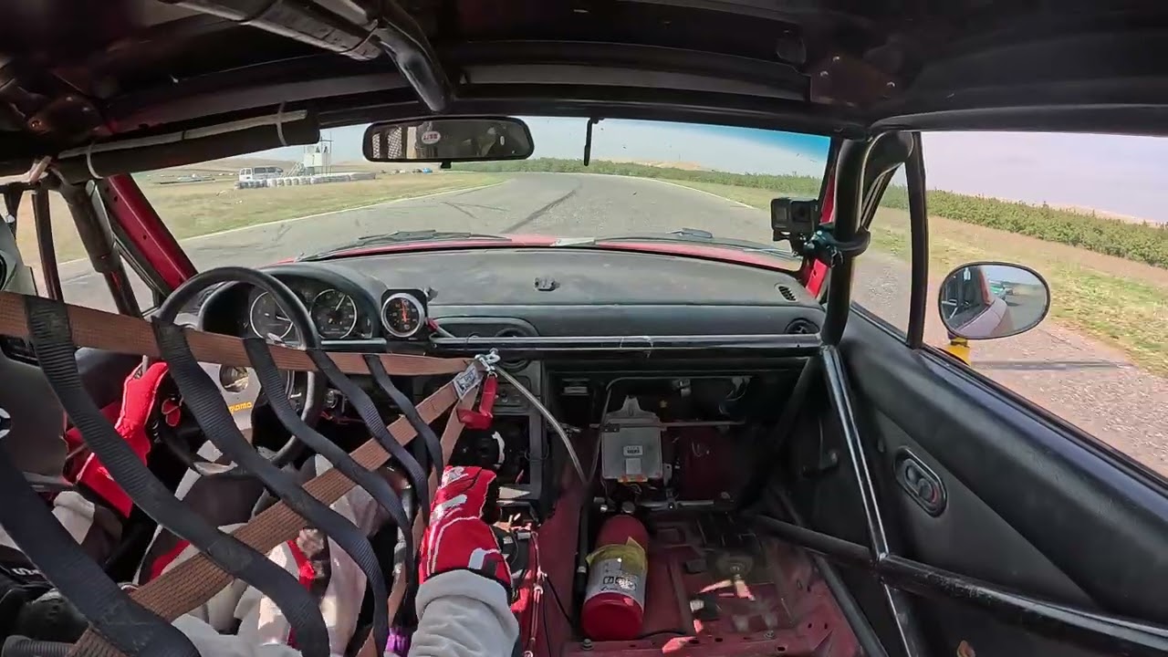 Thunderhill Raceway Spec Miata Race SCCA Regional 13
