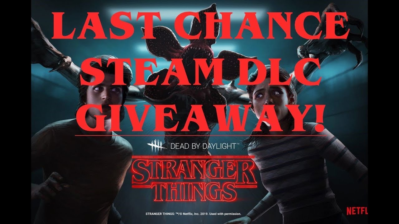 STRANGER THINGS DBD Steam DLC GIVEAWAY LAST CHANCE! | 80s Synth music video