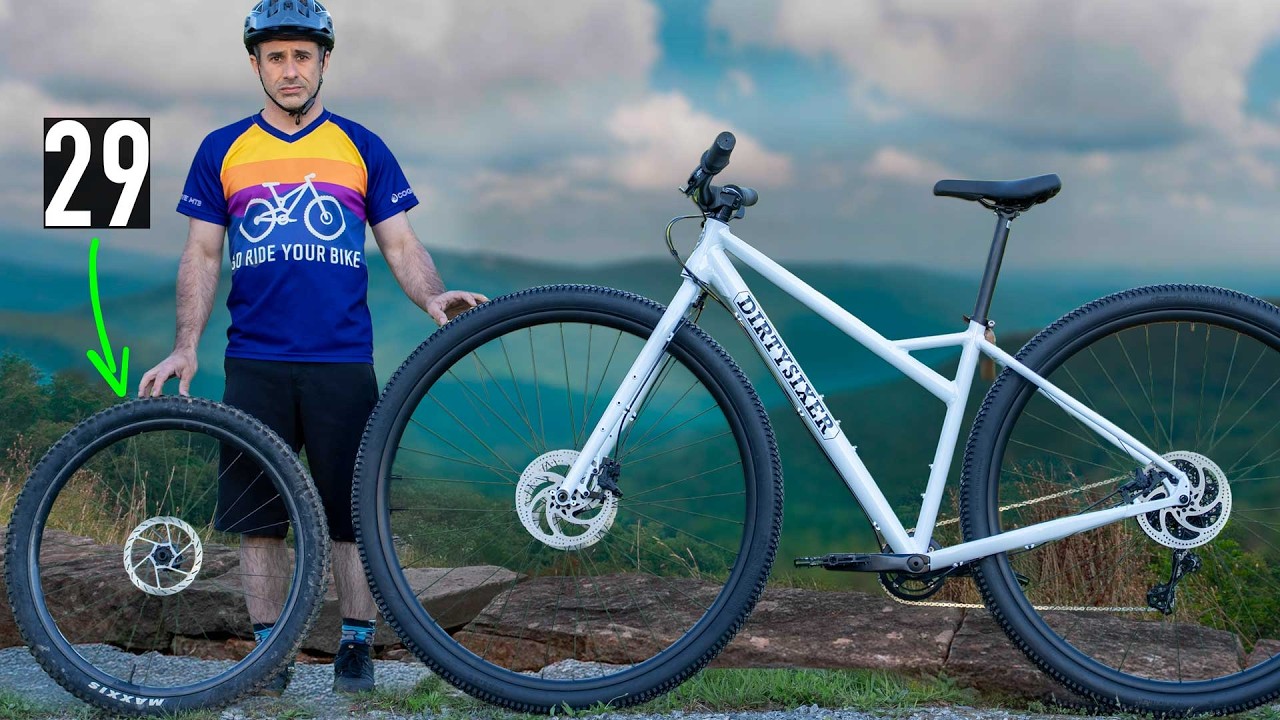 Monté la bicicleta de montaña más grande del mundo (¡ruedas de 36”!)