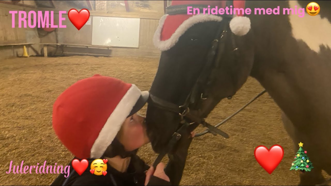 Juleridning med Tromle❤️🎄