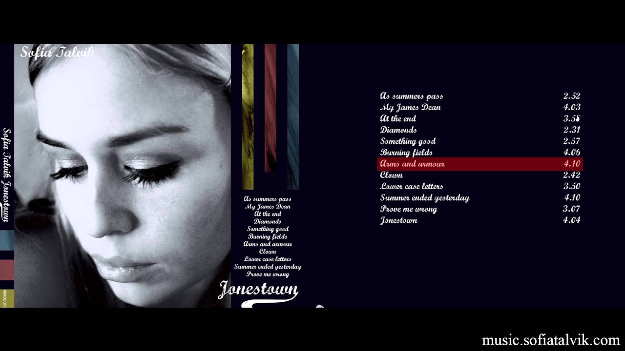 Sofia Talvik - Arms and Armour (Jonestown - YouTube Album)