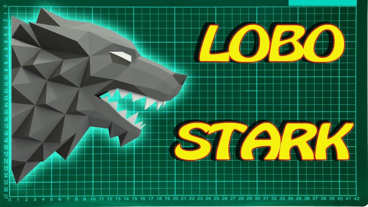 LOBO STARK-PAPERCRAFT