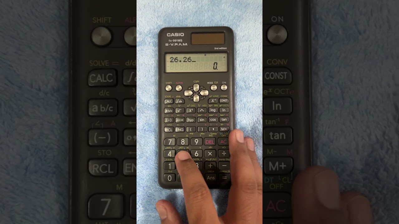 Convert Decimal Degrees to DMS using a Scientific Calculator | Steps 