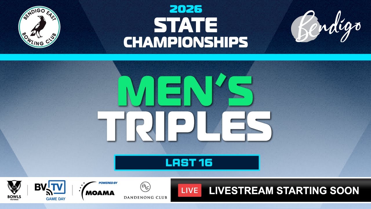 2026 State Champs | Men&rsquo;s Triples | Last 16