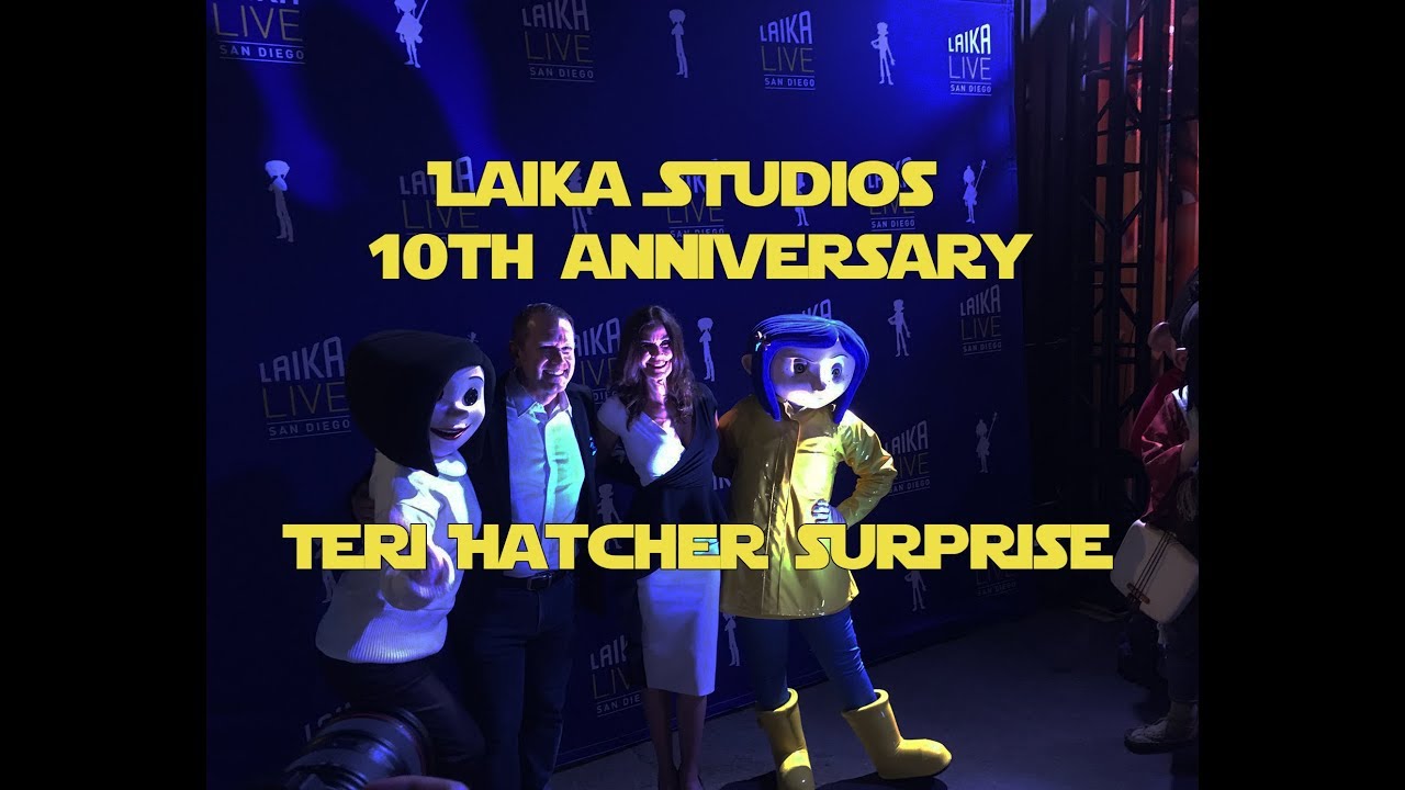 Laika Studios 10th anniversary Teri Hatcher surprise