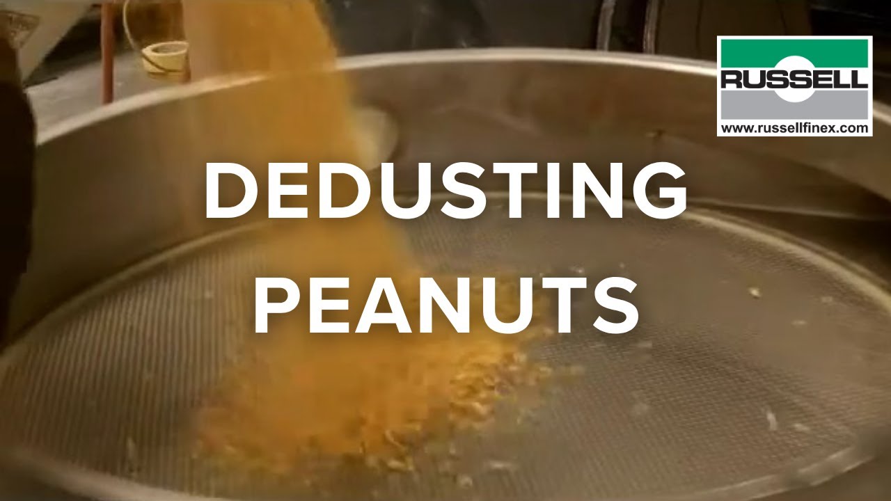 Dedusting peanuts - Finex Separator™