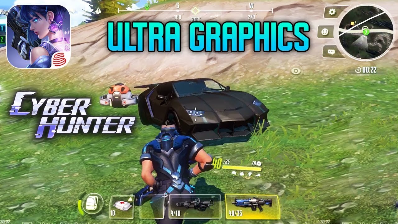 CYBER HUNTER - ULTRA GRAPHICS GAMEPLAY ( iOS / ANDROID )