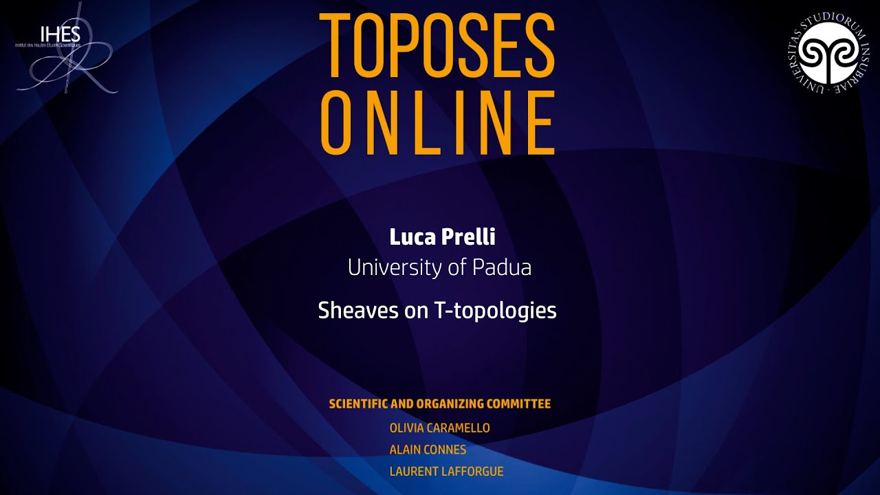 Luca Prelli - Sheaves on T-topologies