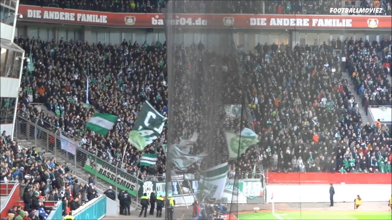 Krasser Wechselgesang der Bremer in Leverkusen!