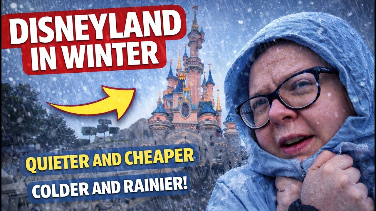 How to avoid the crowds and visit Disneyland Paris for cheap? Visit in the Winter!