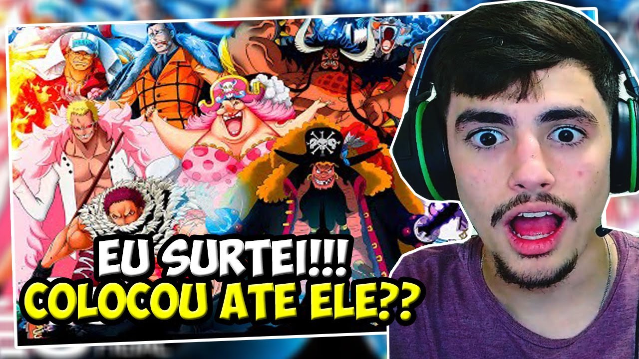 (SURTEI!) REAGINDO ao Vilões (One Piece) | ÉoDan
