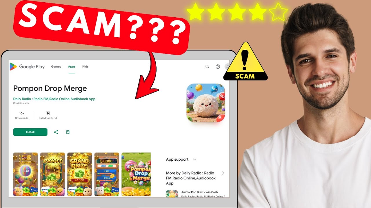 Pompon Drop Merge App Review &ndash; Real or Fake? Full Truth!