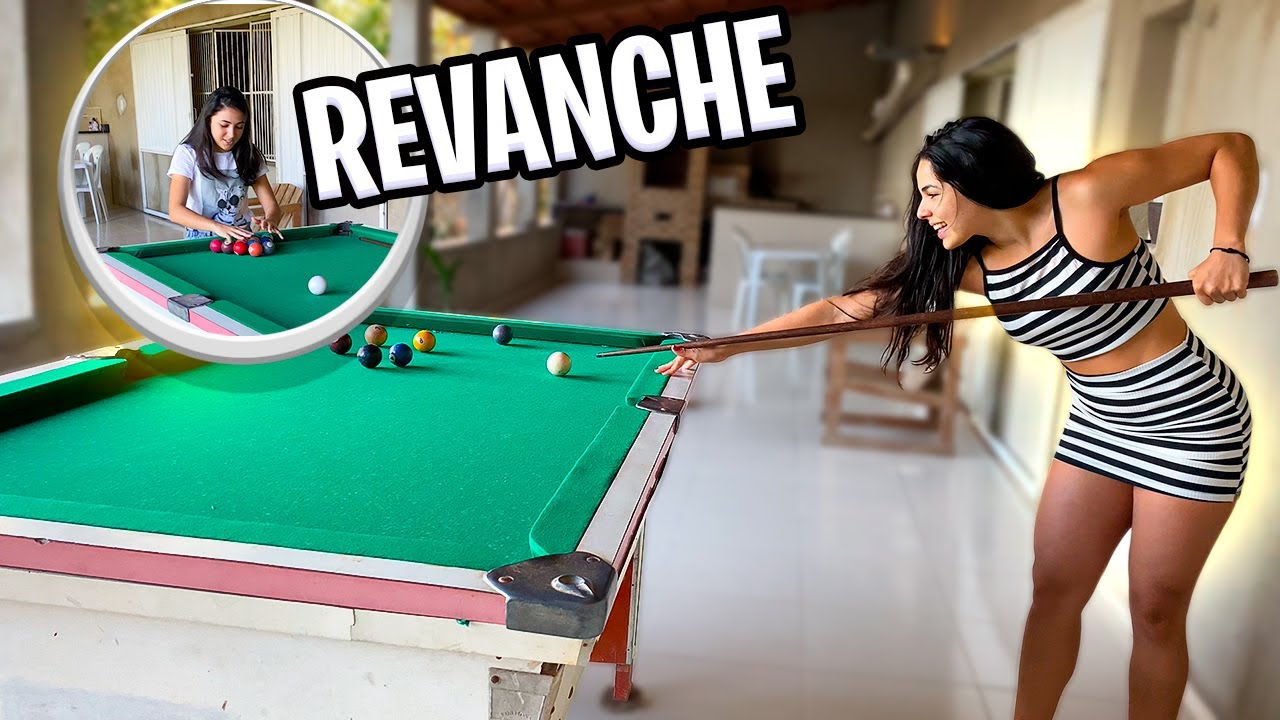 CHAMEI JAIANE PARA UMA REVANCHE NA SINUCA |  SERÁ QUE GANHO DESSA VEZ?