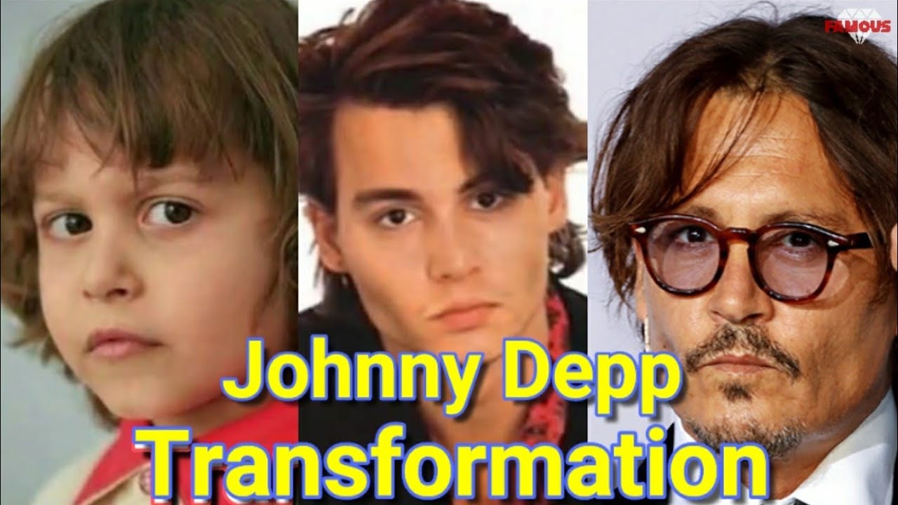 Johnny Depp |Transformation From&nbsp; 5 to 58 Years Old⭐2021
