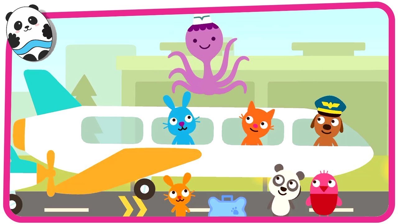 Sago Mini World - Sago Mini Airport - Fun Games for Toddlers & Kids