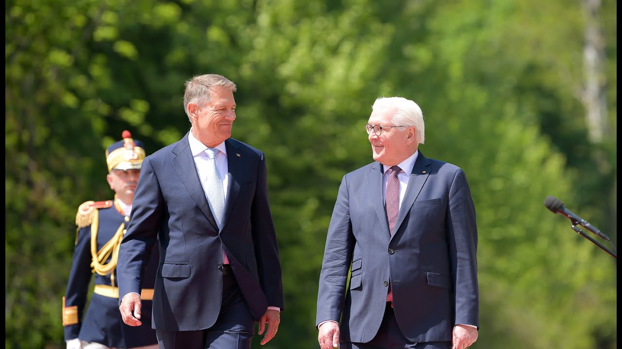 Ceremonia primirii oficiale a Președintelui Republicii Federale Germania, Frank-Walter Steinmeier