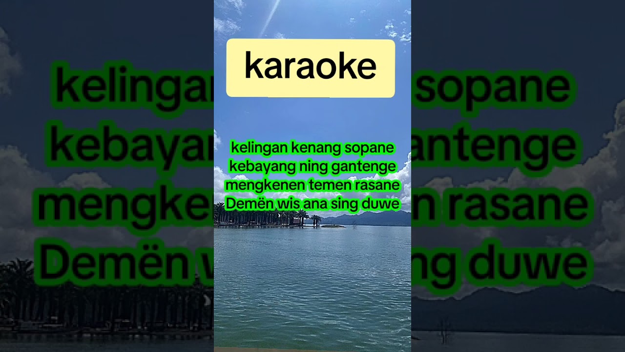 TETEP DEMEN/karaoke/itih.s.full lirik
