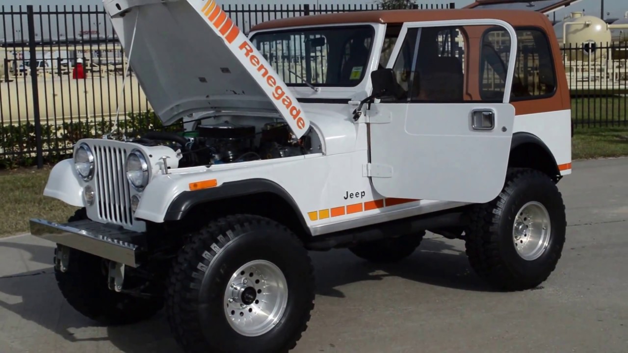 1981 Jeep CJ7 Renegade-Frank's Car Barn - Buy, Sell and Trade Classic Cars