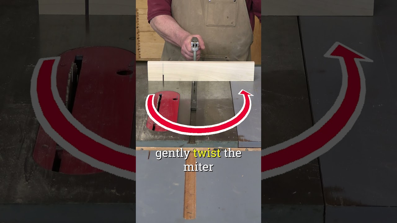 Using a Saw Kerf to Line Up Crosscuts