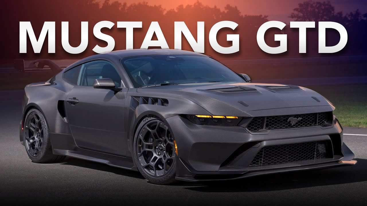 Mustang GTD Liquid Carbon 2025 года | Эксклюзивный вид