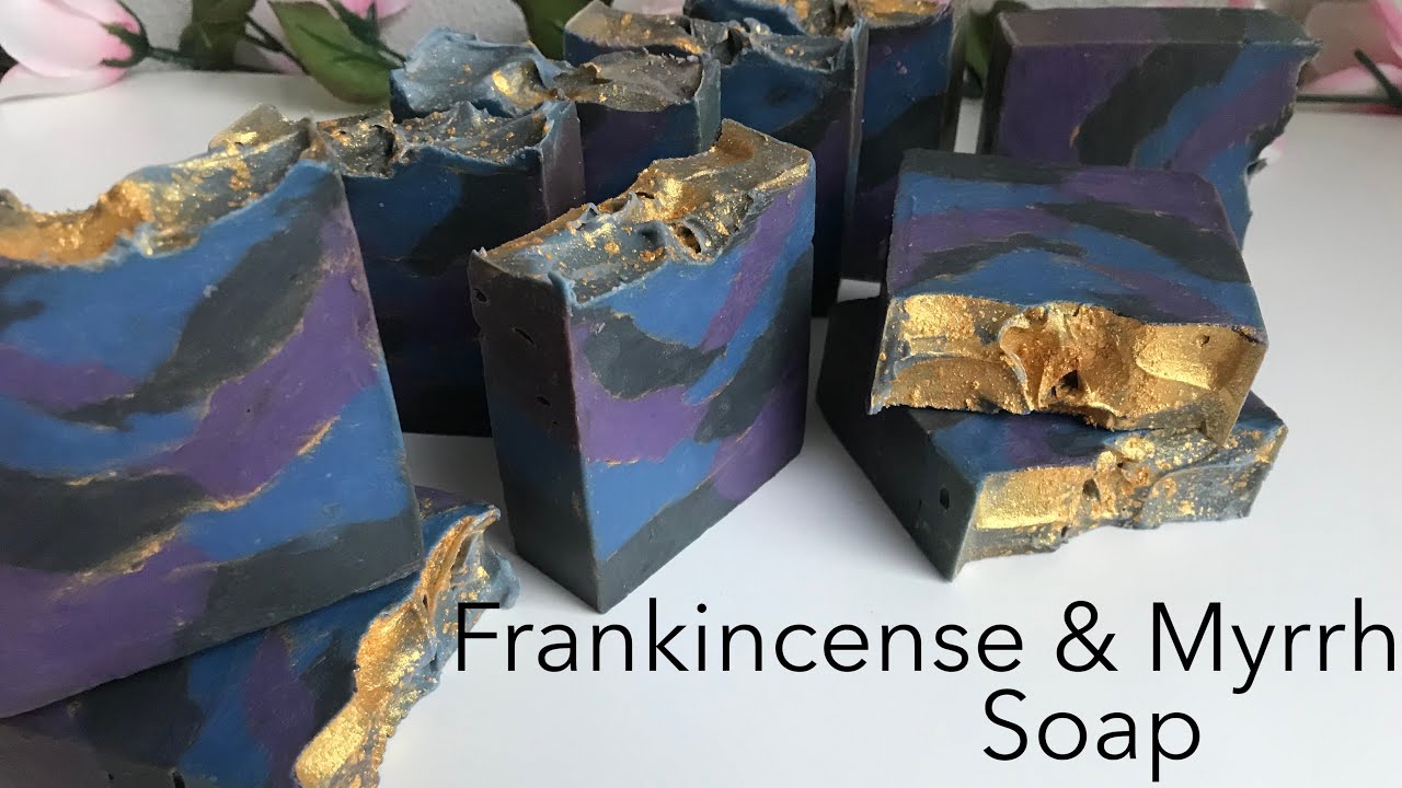 Frankincense & Myrrh Cold Process Soap