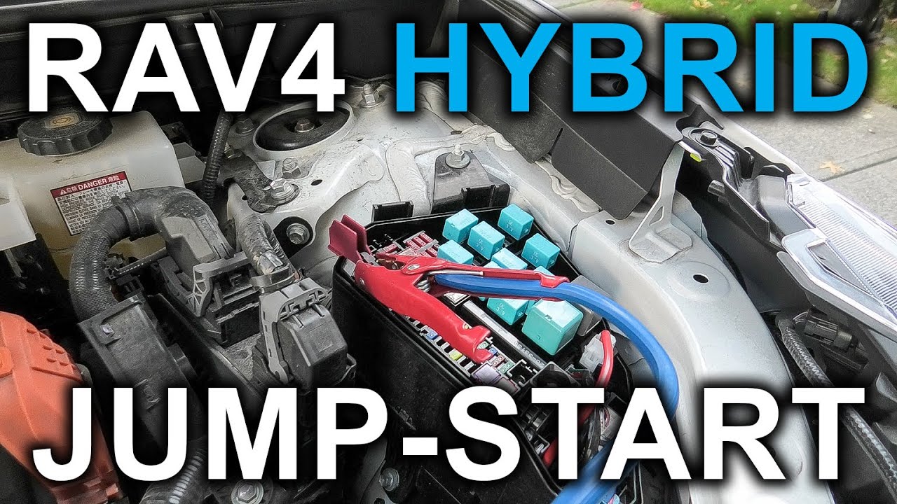 Toyota RAV4 Hybrid (2019-2025): How To Jumpstart The Hybrid RAV4?