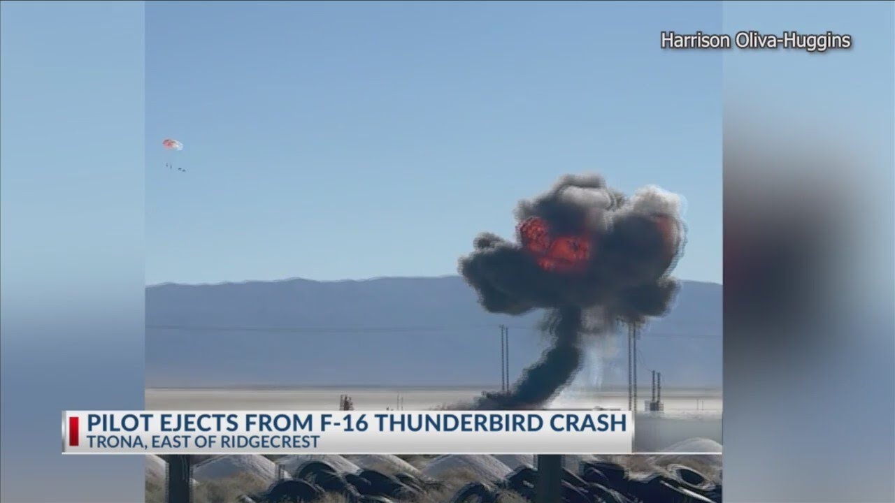 New video on F-16 Thunderbird crash