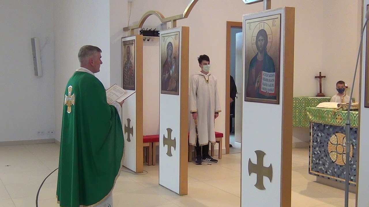 Liturgia sv. Jána Zlatoústeho - Gréckokatolícka cirkev farnosť Levoča 24.5.2020