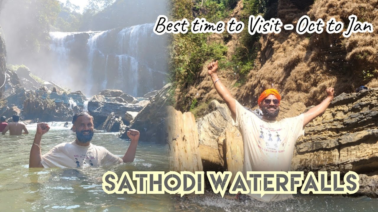 SATHODI WATERFALLS | Sathodi Falls | YELLAPUR Waterfalls | DANDELI to GOKARNA | #karnataka