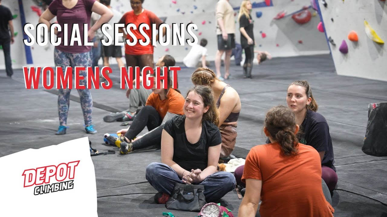 Depot Climbing Social Climbing Sessions Womens Night