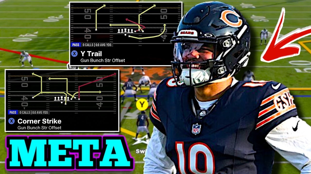 The New META Passing Offense in Madden 25! Gun Bunch STR Offset Offensive Scheme!