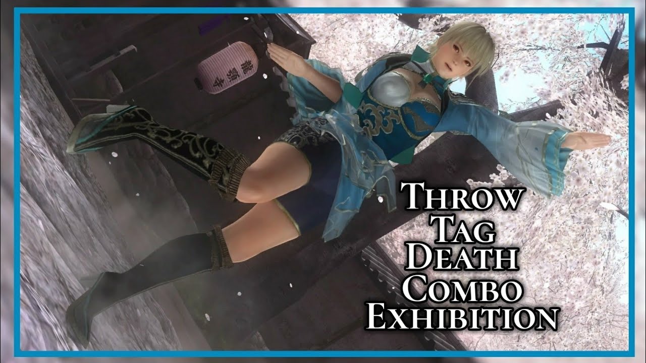 DOA5LR Throw Tag Death Combo Exhibition