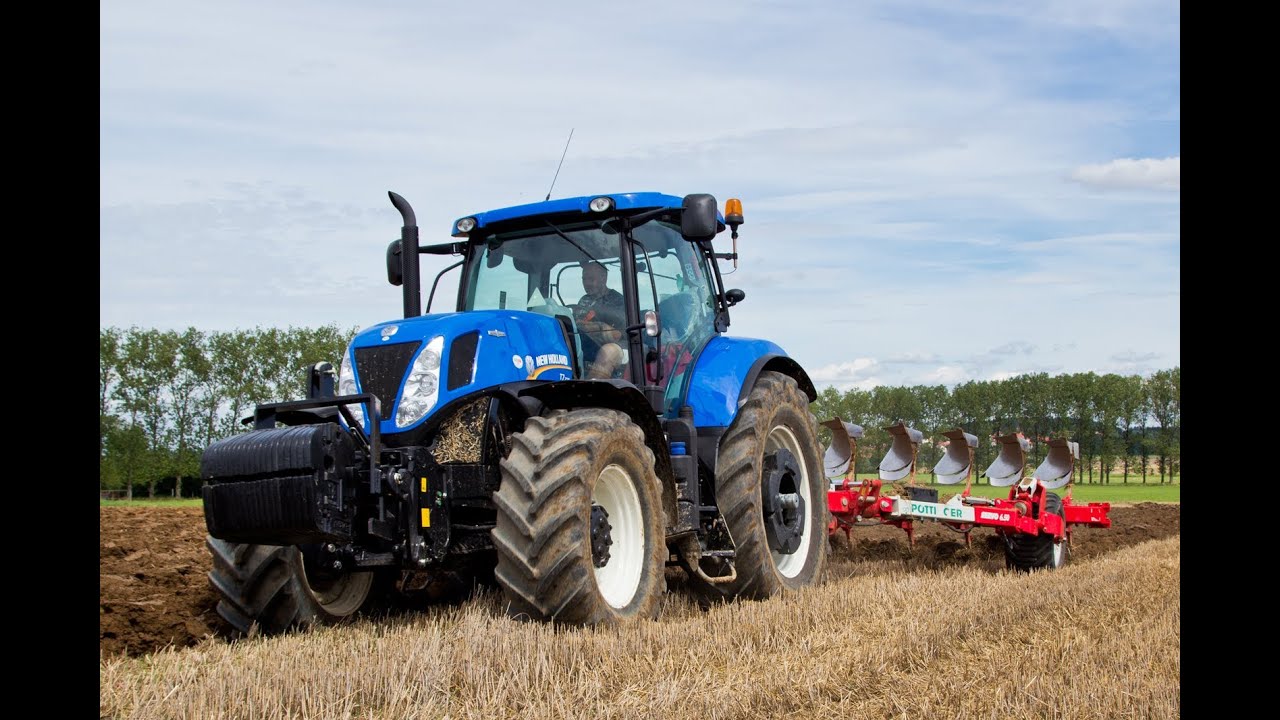 New Holland T7.270 Autocommand + Pöttinger Servo 6.50