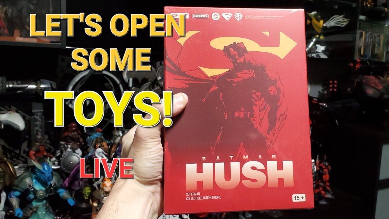 LET'S OPEN SOME TOY'S LIVE EP.36: Gong Studios Batman Hush Superman & Toy Fair 2026 reveals! 📱
