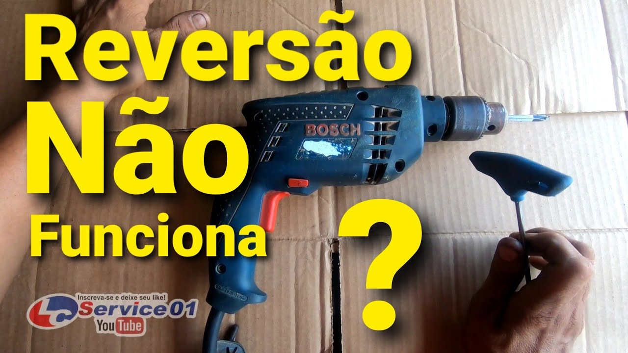 #Bosch #FuradeiraBosch   Furadeira Bosch não está fazendo a reversão