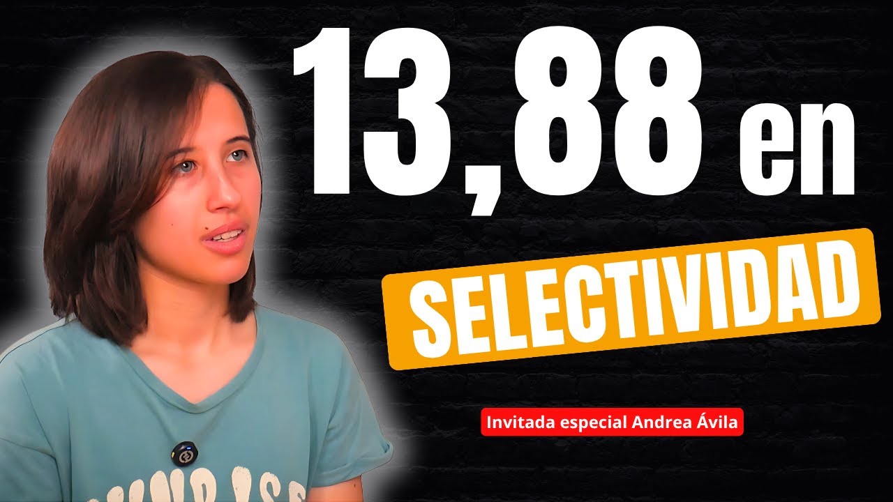 🎓✅ Cómo ORGANIZARSE en Bachillerato para arrasar en Selectividad ft. Andrea Ávila