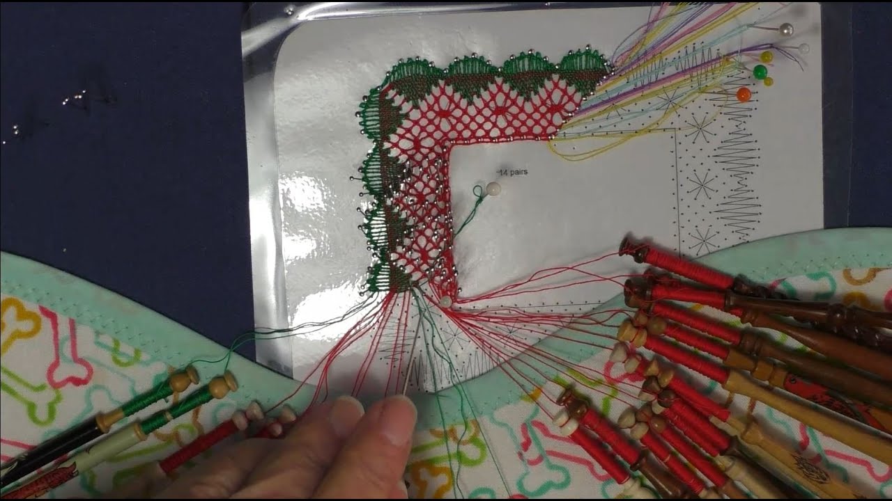 Replacing a Short Thread in the Lace with Jenny Brandis