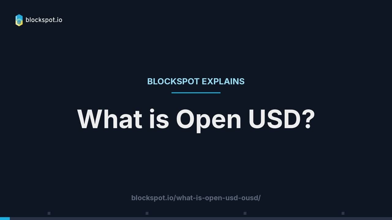 What Is Open USD (OUSD)? The 140-Partner Stablecoin Explained