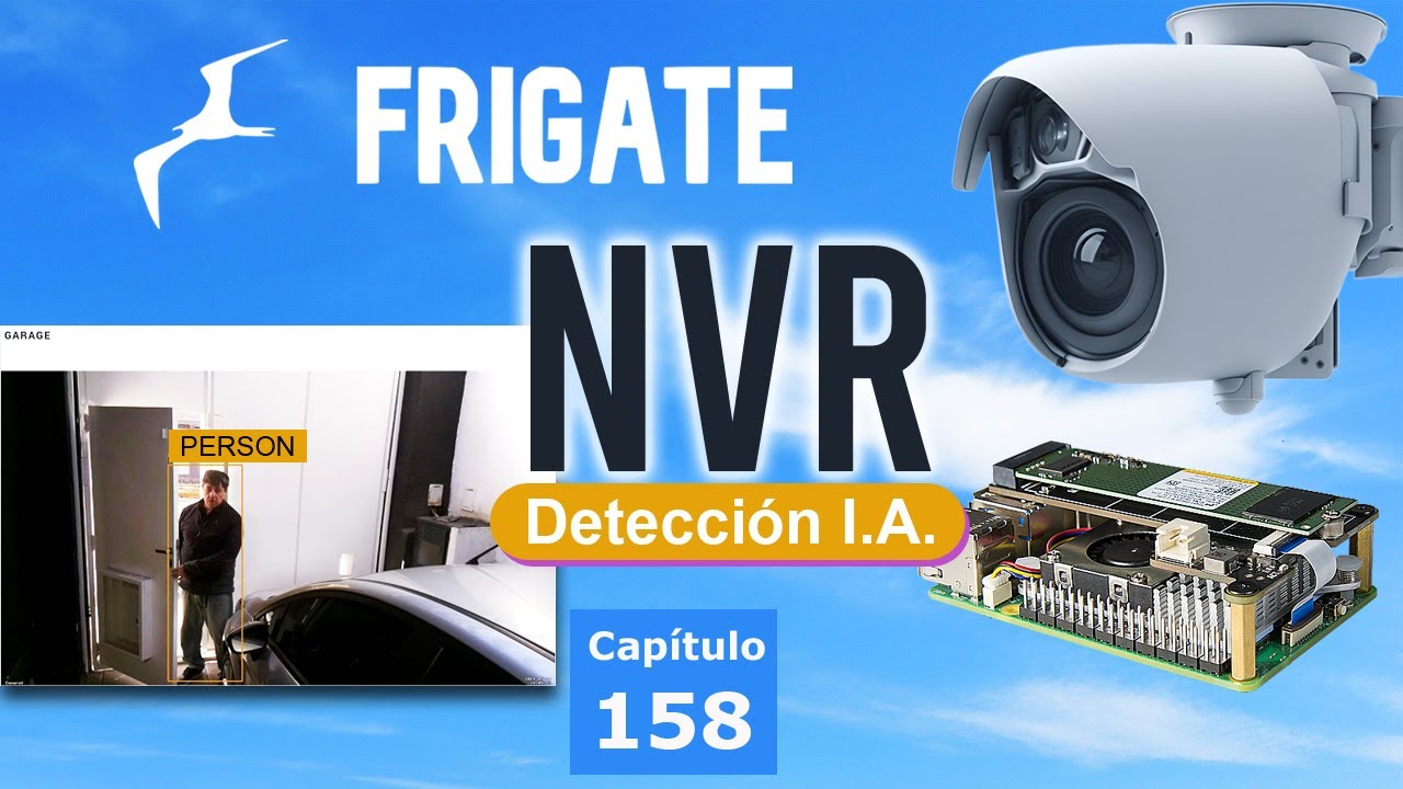 Frigate hace INTELIGENTES tus cámaras. Proyecto con Raspberry Pi