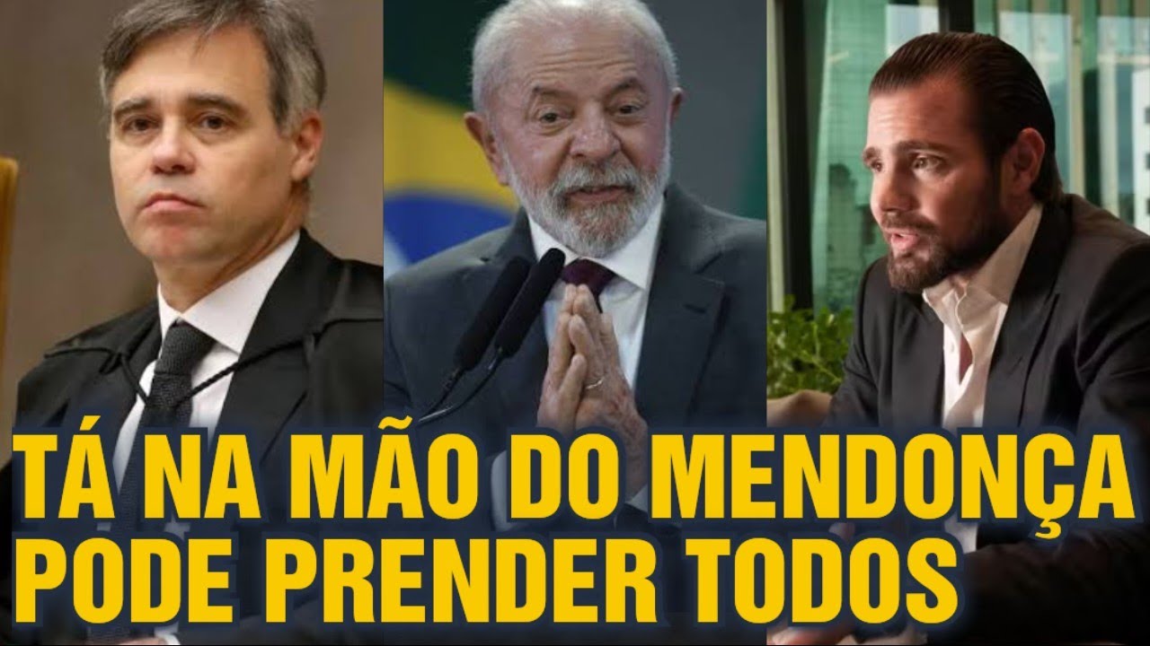 #2 ANDRÉ MENDONÇA PODE DERRUBAR A REPÚBLICA, VORCARO ESTÁ NA MÃO DELE E FILHO DO LULA TAMBÉM 