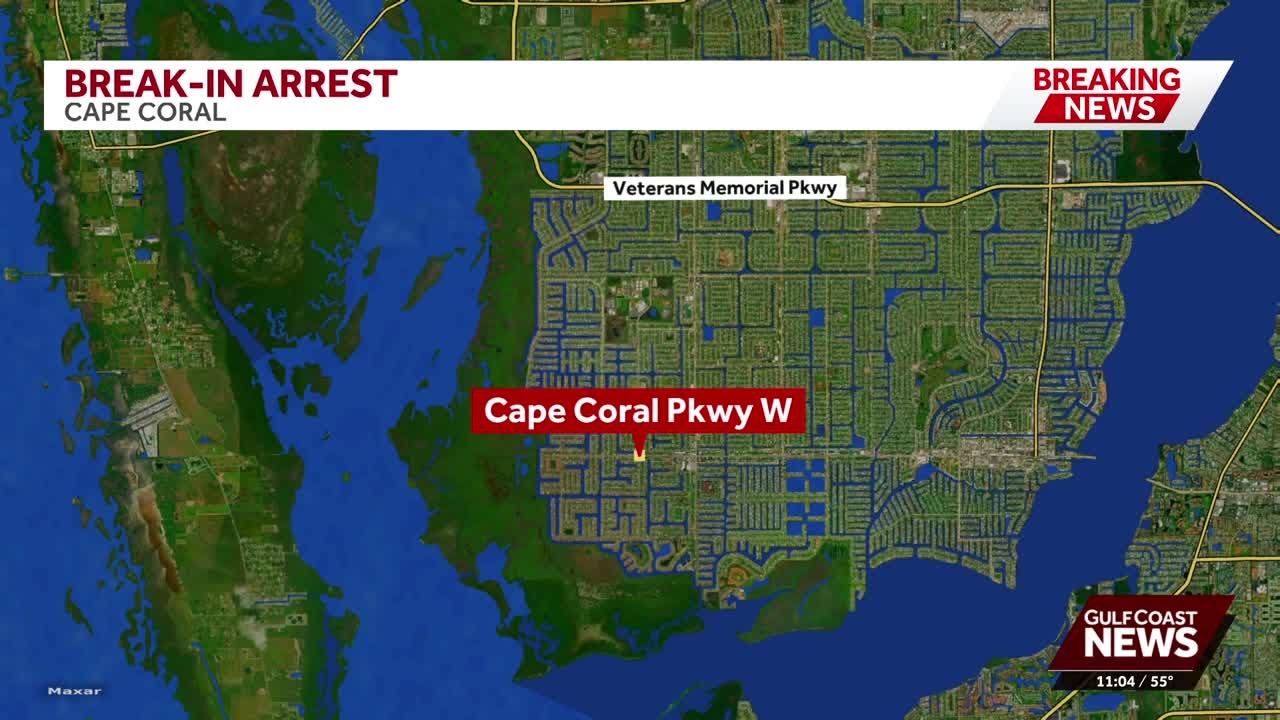 Burglary suspect arrested after running from Cape Coral police