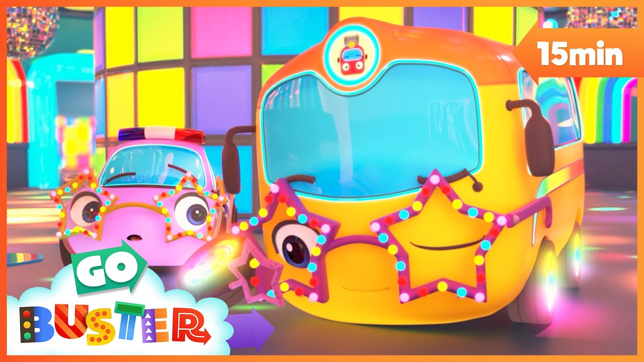 The Disco Detectives! | Go Buster - Bus Cartoons & Kids Stories