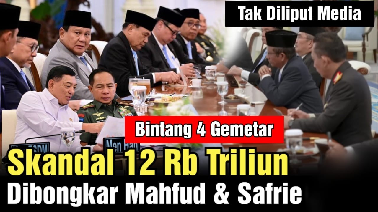 MODUS MALING TERBONGKAR! SKANDAL 12 RIBU TRILIUN DIBONGKAR MAHFUD, SAFRIE & PURBAYA