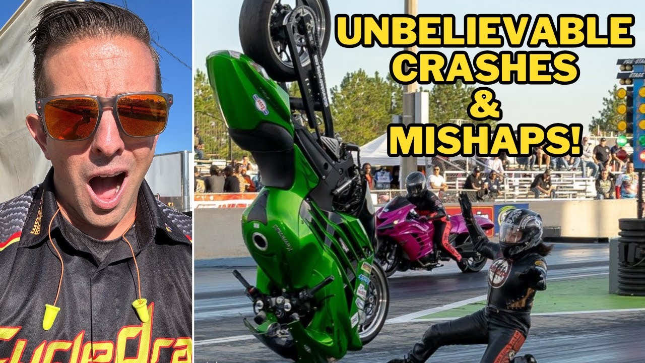 Motorcycles GONE WRONG! Craziest Crashes & Mishaps!