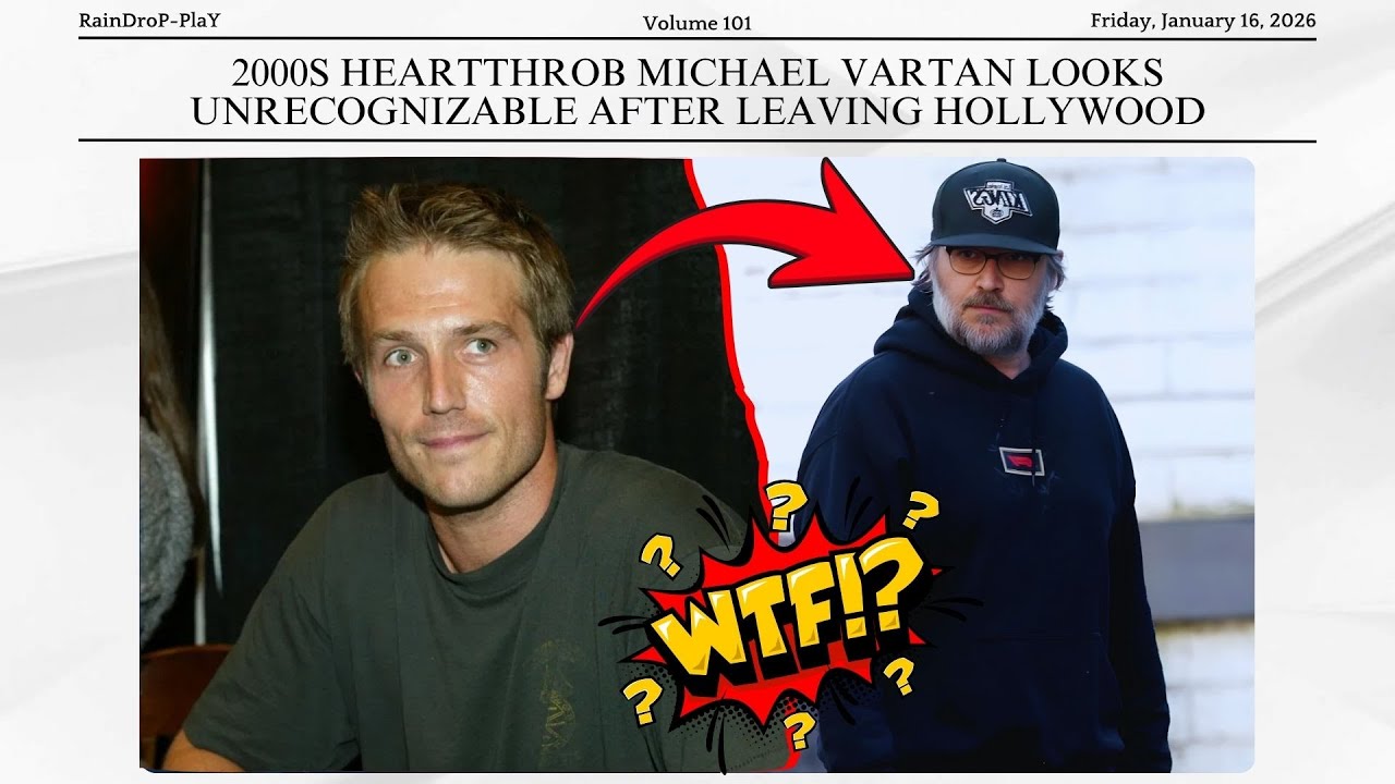 Кумир 2000-х Майкл Вартан выглядит неузнаваемым после ухода из Голливуда.
