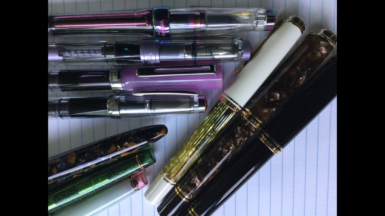 My Favorite Fountain Pen Models From Each Brand